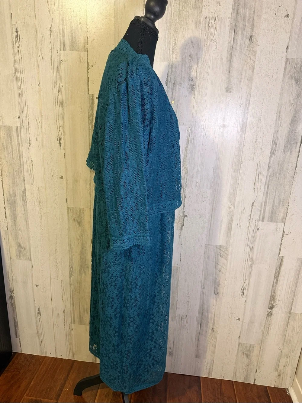 Bridgehampton Isaac Mizrahi Live! Lace Dress Set L